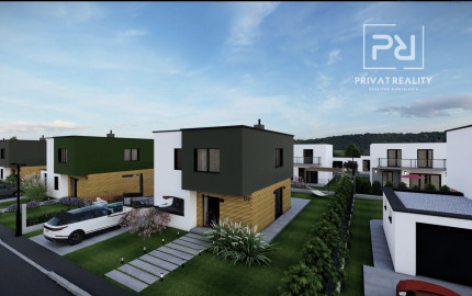 Moderný 4-izbový rodinný dom s garážou.