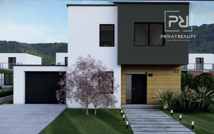Moderný 4-izbový rodinný dom v obci Rišňovce s garážou.