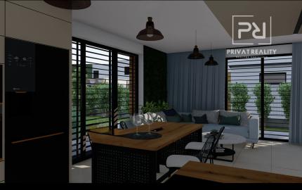 Moderný 4-izbový rodinný dom v obci Rišňovce s garážou.