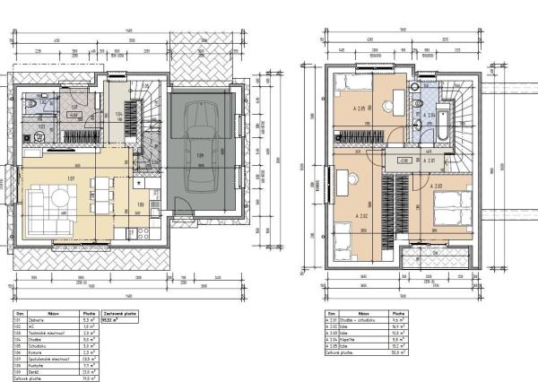 Novostavba Rodinného domu s garážou v Rišnovciach .