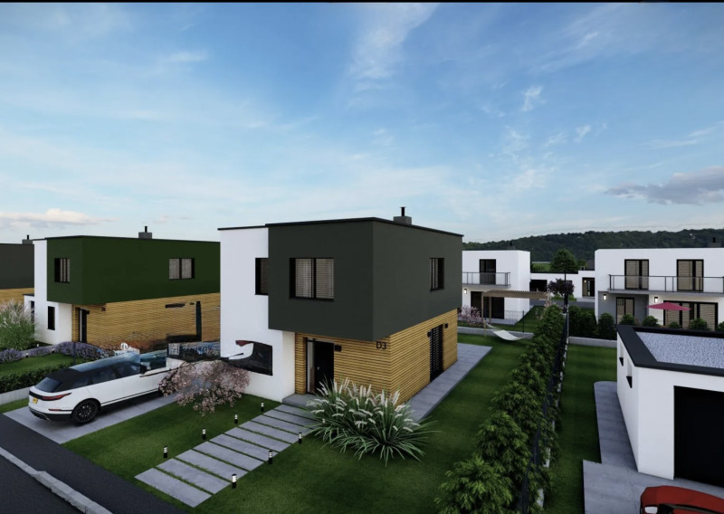 Moderný 4-izbový rodinný dom v obci Rišňovce s garážou.