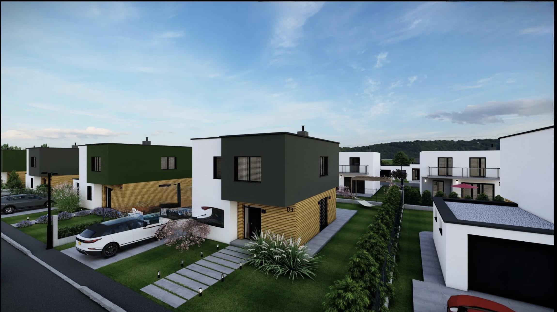 Moderný 4-izbový rodinný dom v obci Rišňovce s garážou.
